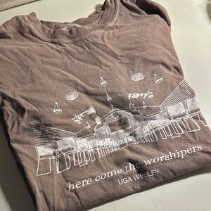 Brown Graphic T-Shirt